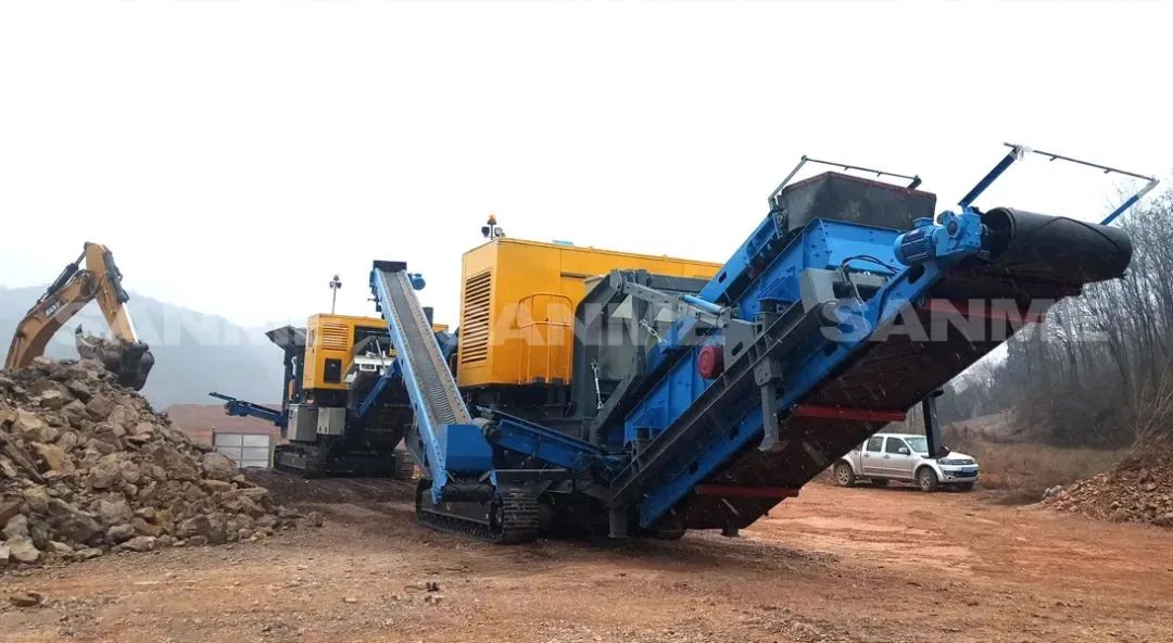 时产值近600万!德赢VWIN移动式破碎筛分一体站助力江苏高碳铬铁矿破碎项目建设