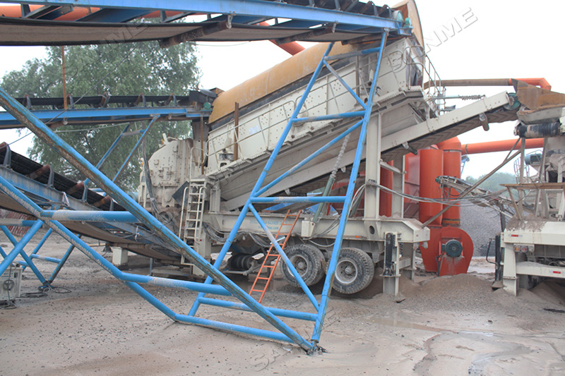 移动式制砂机 移动式制砂机