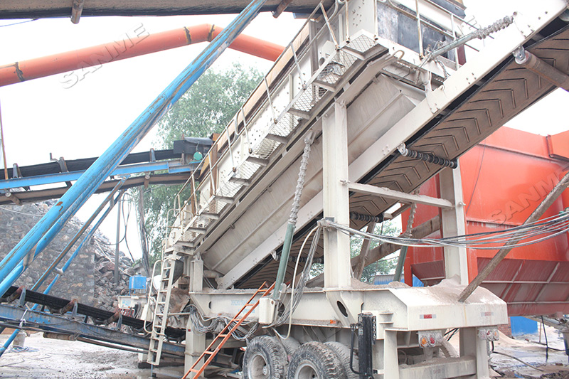 移动式制砂机 移动式制砂机