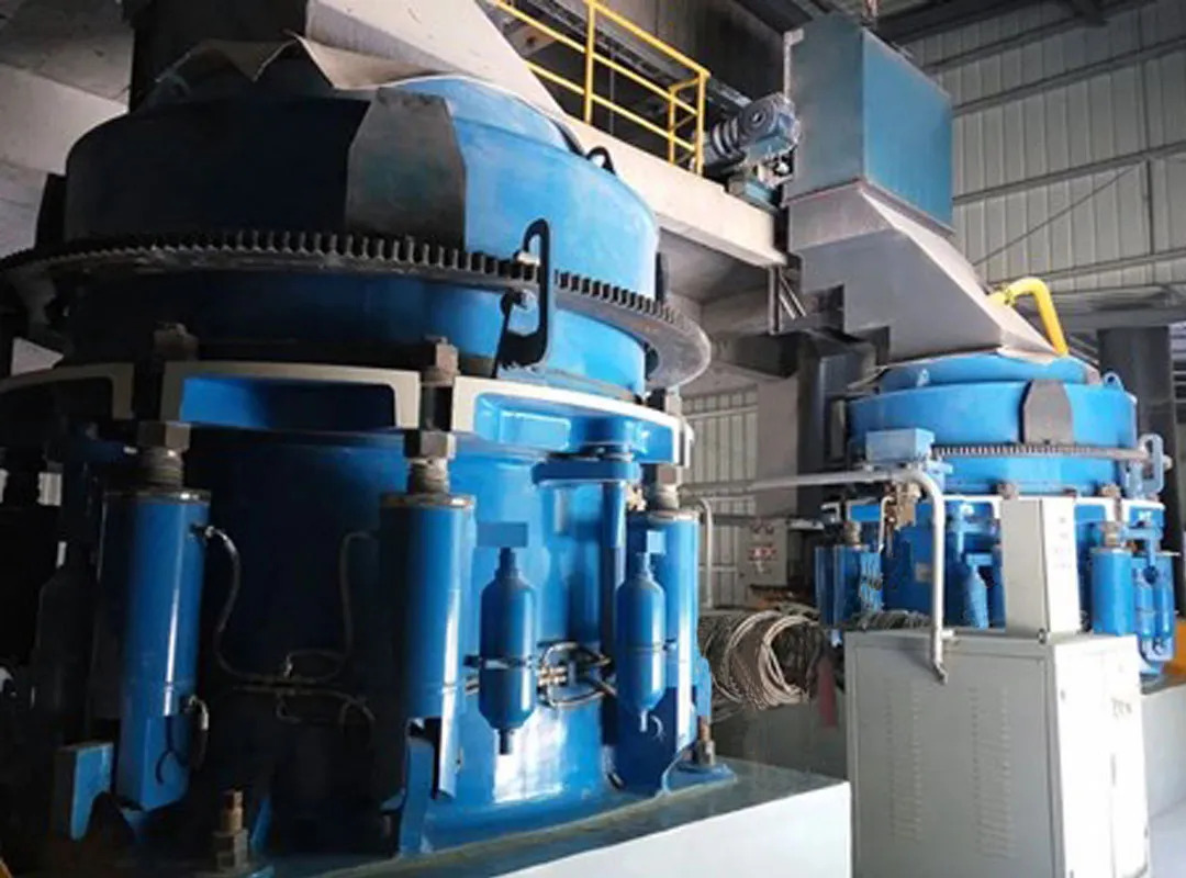 德赢VWINE-SMS欧星系列液压圆锥破碎机施工现场(二)